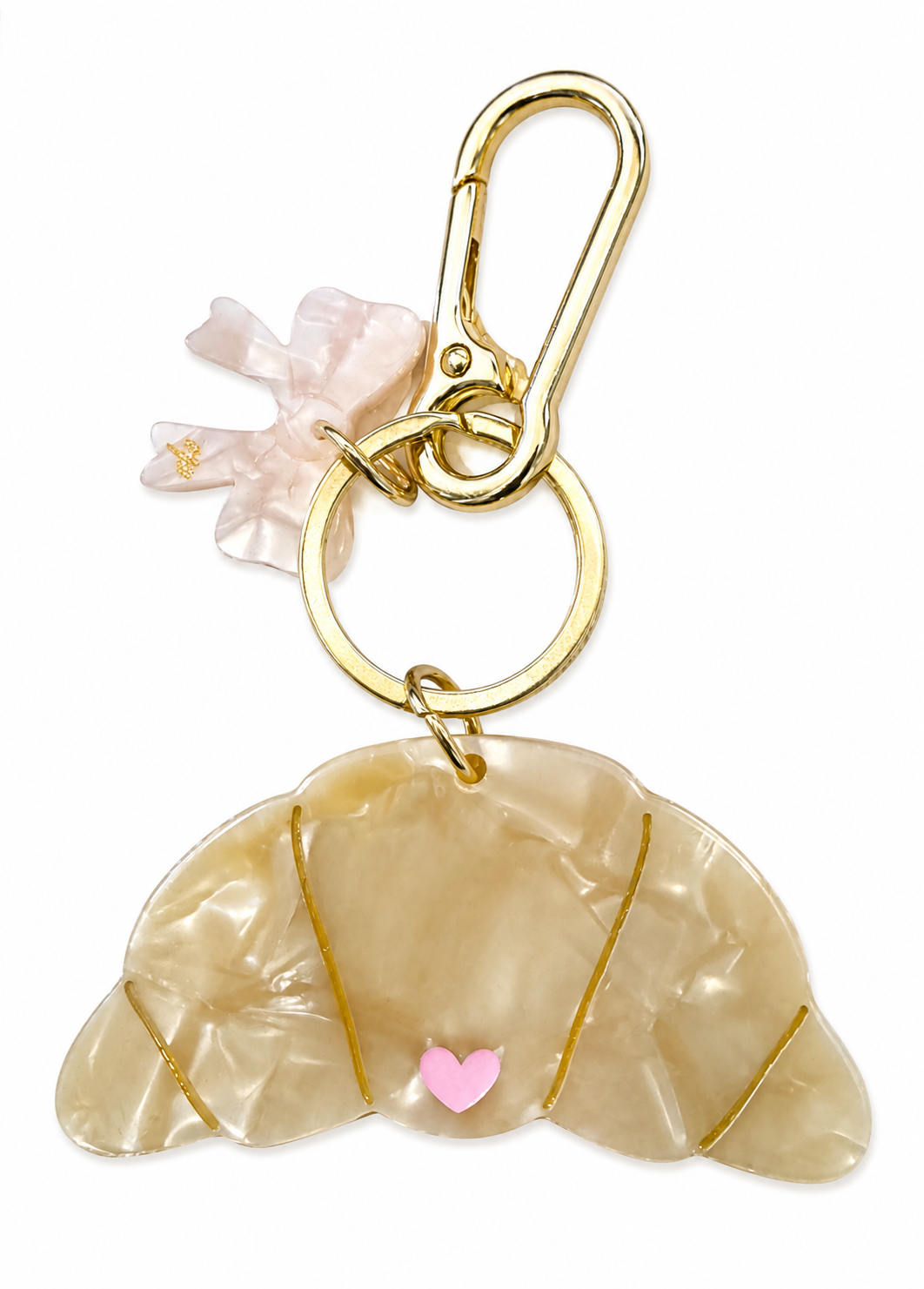 Crossant Bag Charm